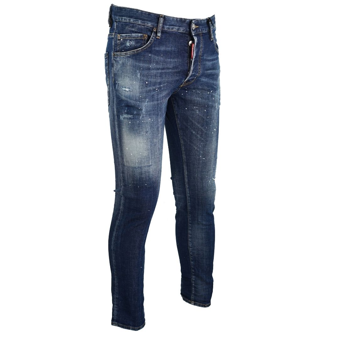 Dsquared2 Skater Jean DSQ2 Milano Paint Spray Jeans