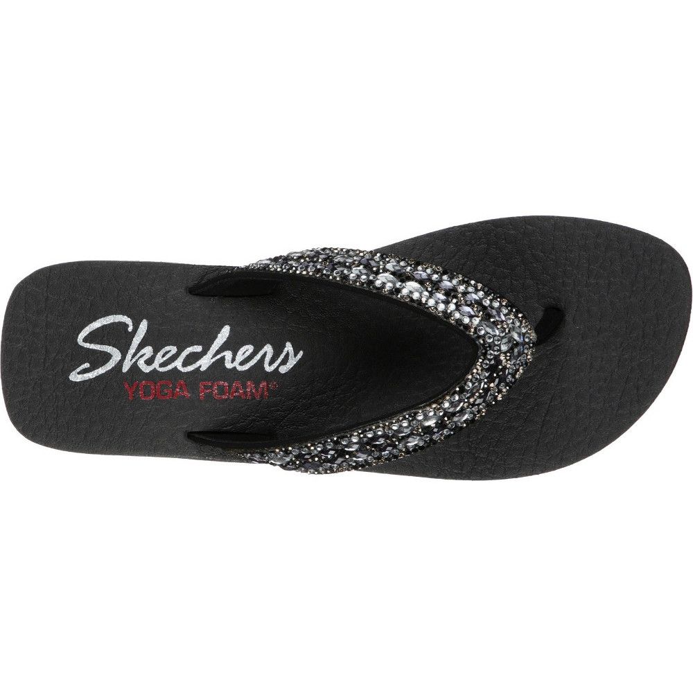 Skechers Womens Vinyasa Glory Day Platform Flip Flops