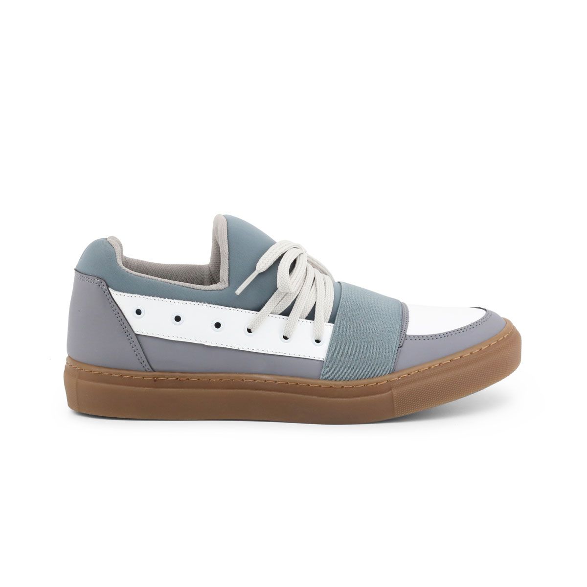 Made in: Italy <br> Gender: Man <br> Type: Sneakers <br> Upper: rubber, synthetic material, leather <br> Internal lining: synthetic material <br> Sole: rubber <br> Details: metal eyelets, round toe
