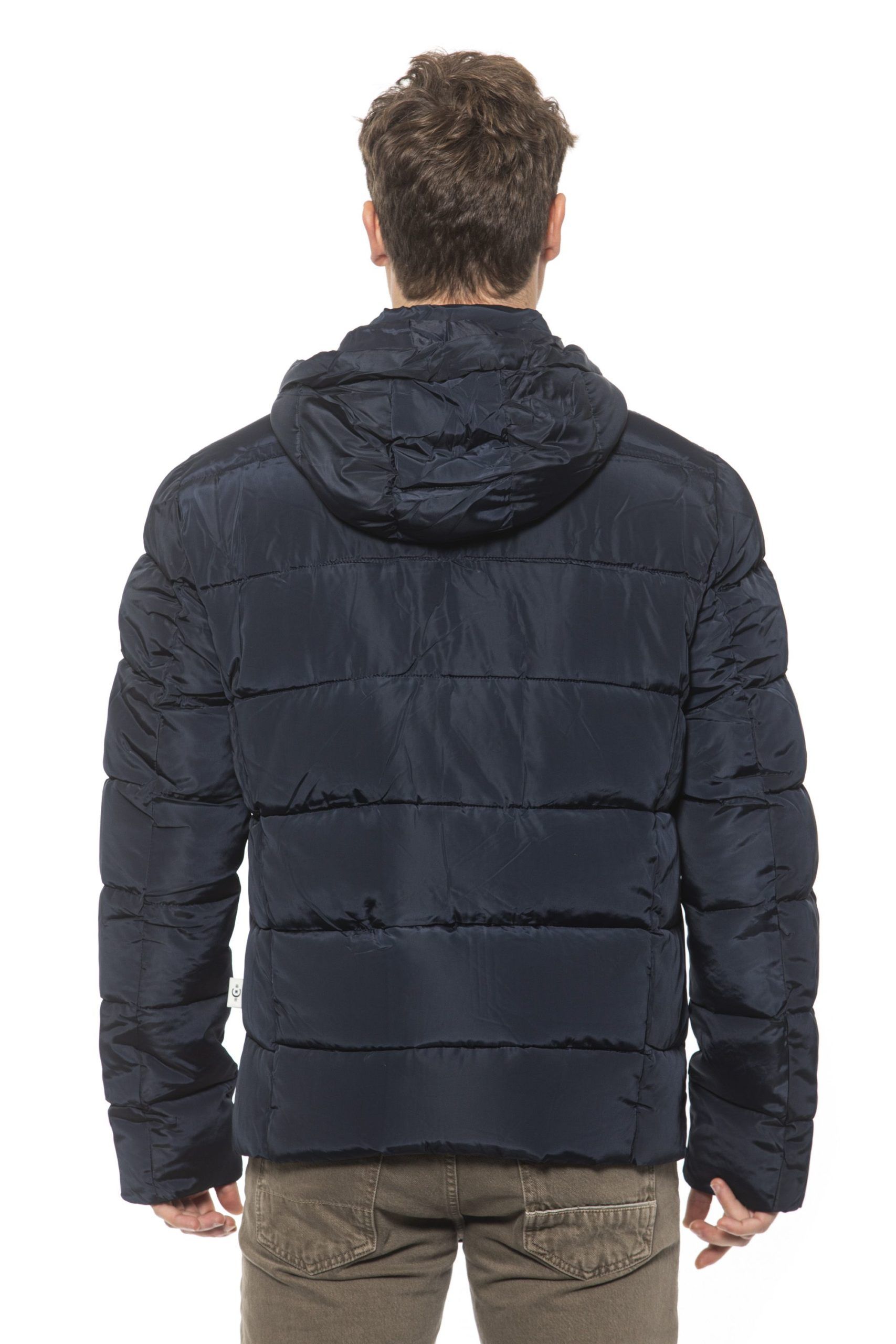 <p>Men’s Jacket With Zip Closure And Removable Hood.</p>