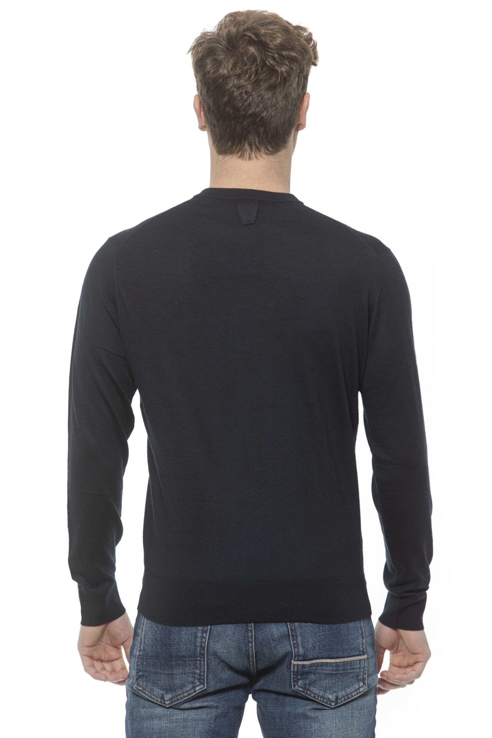 <p>Men’s Cashmere Crewneck Sweater. Logo Embroidered On The Chest.</p>