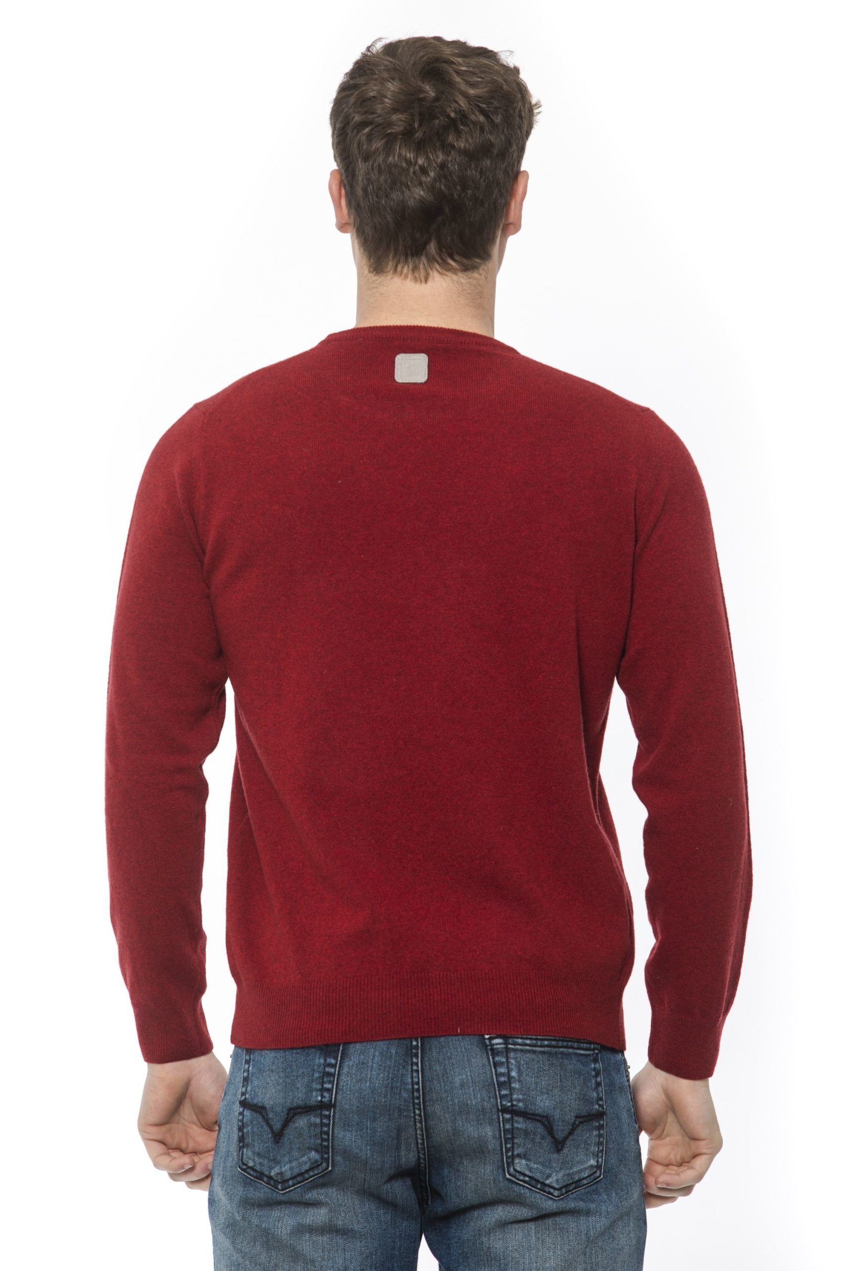 <p>Men’s Wool Crewneck Sweater. Logo Embroidered On The Chest In Contrasting Color.</p>