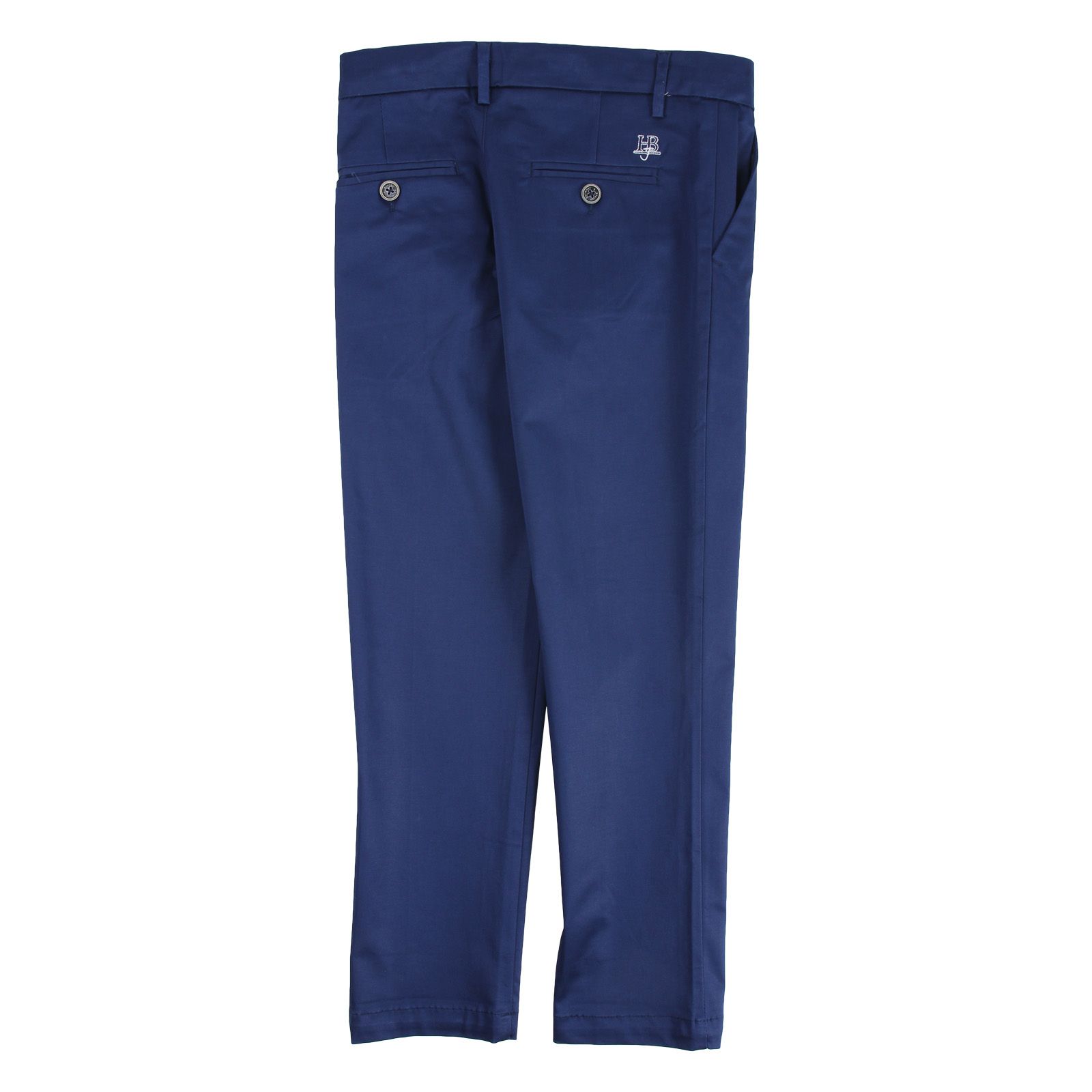 Harmont & Blaine blue prussian trousers -Details basic trousers, completely blue, 4 pockets, back with visible logo, central closure -Washing max 30 °