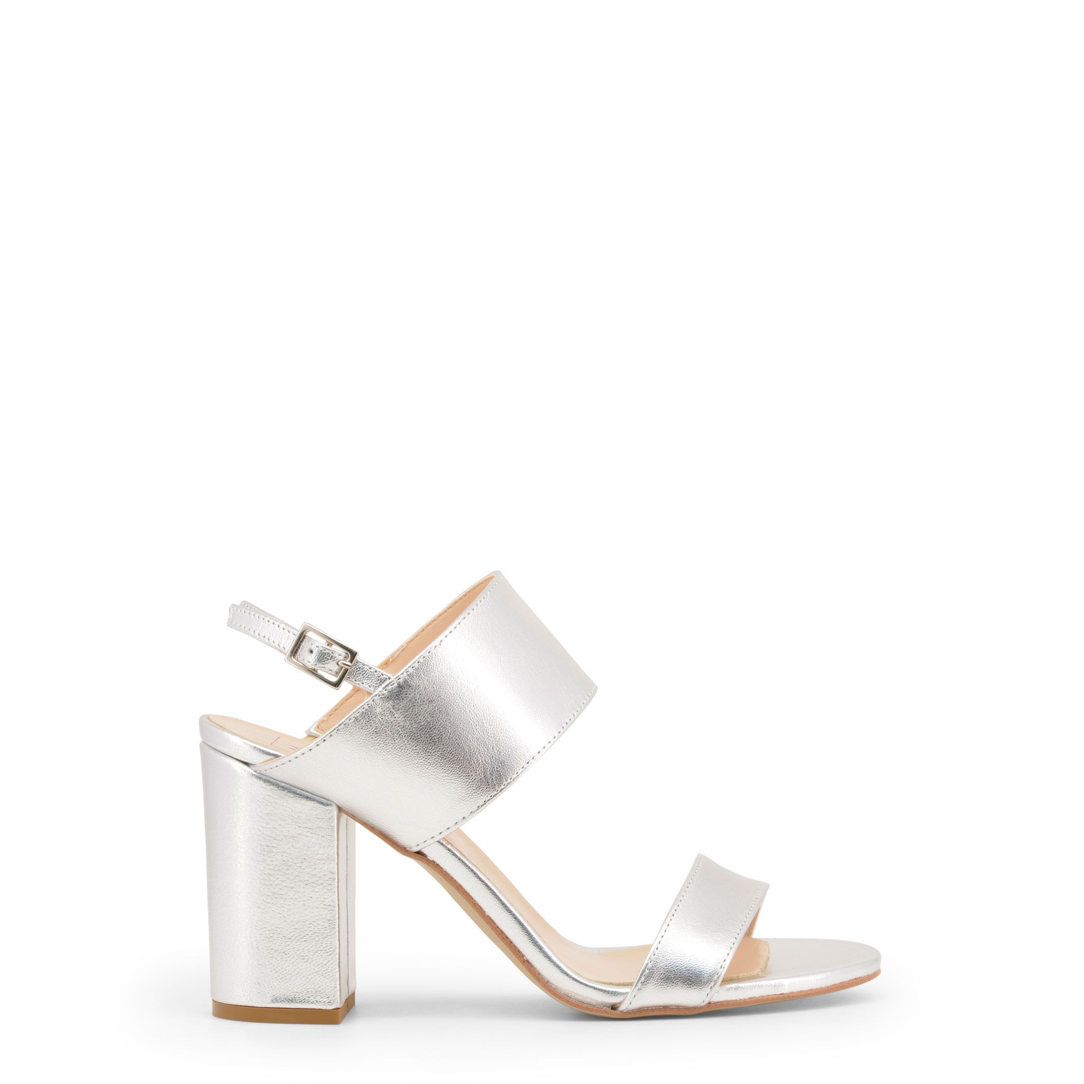 Made in: Italy <br> Collection: Spring/Summer <br> Gender: Woman <br> Type: Sandals <br> Upper: leather <br> Insole: leather <br> Sole: tunit <br> Heel height cm: 9.5 <br> Platform height cm: undefined <br> Details: ankle strap, buckle