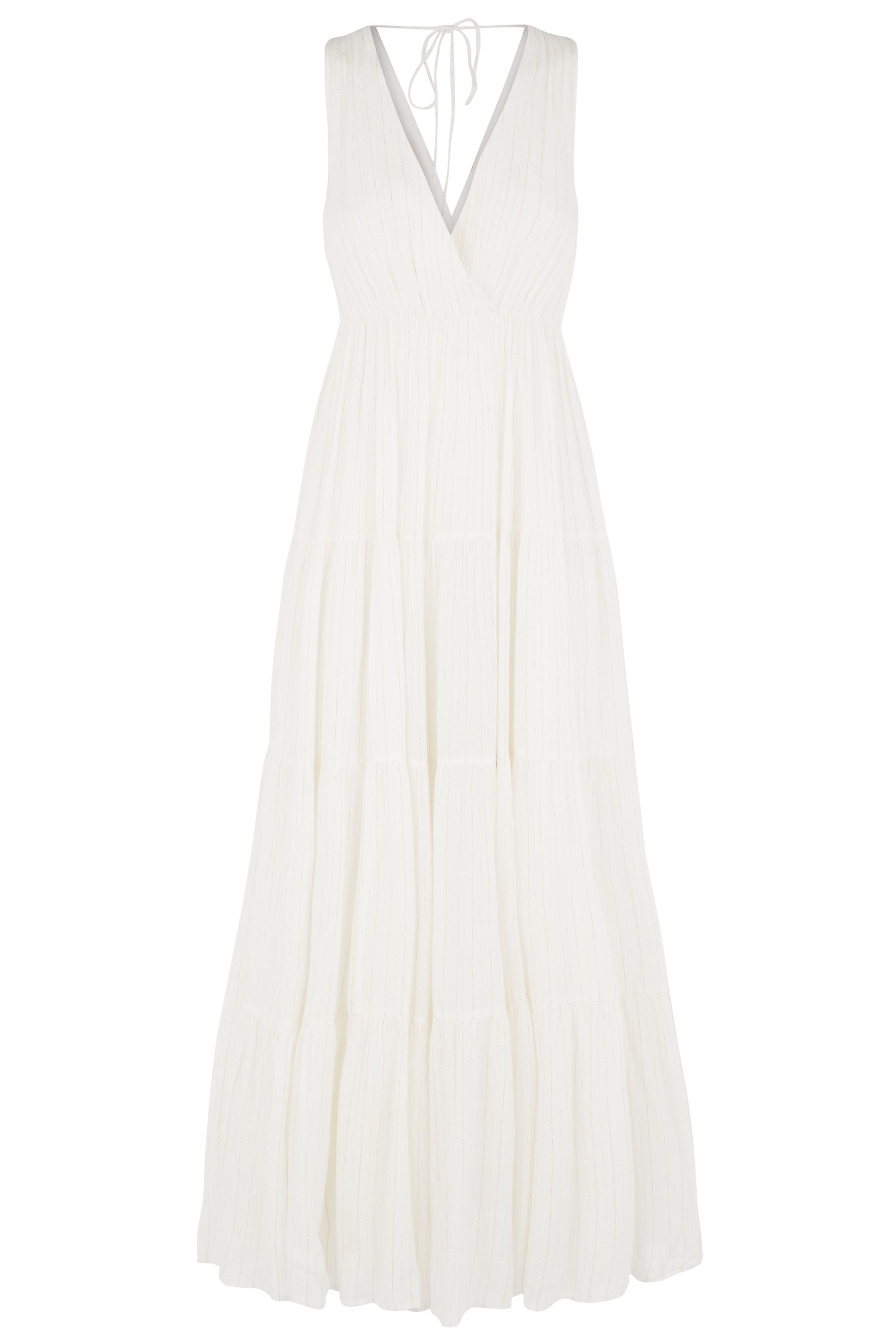 Sleeveless Mellow Maxi Dress in White