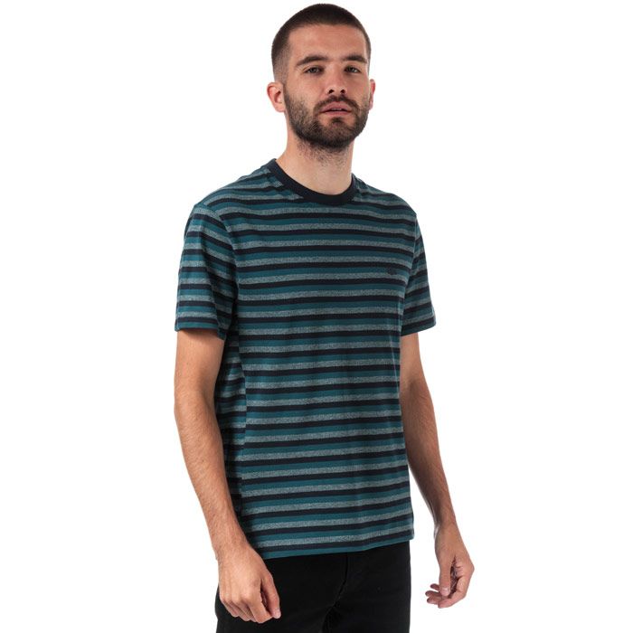 Mens Lacoste Motion Stripped Ultra Fine Cotton Pique T-Shirt  Navy.<BR><BR>- Ribbed crew neck.<BR>- Breathable  easy-to-wash ultra-fine cotton piqué.<BR>- Relaxed fit.<BR>- Ergonomic cutouts on sides and on underside of sleeves.<BR>- Tone-on-tone silicone crocodile branding on chest.<BR>- 100% Cotton  Machine washable.<BR>- Ref: TH8626001JE