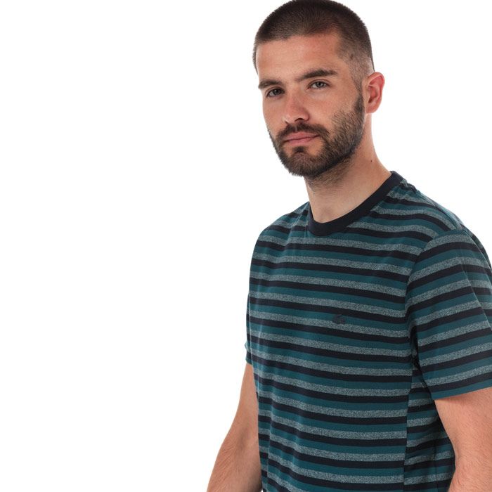 Mens Lacoste Motion Stripped Ultra Fine Cotton Pique T-Shirt  Navy.<BR><BR>- Ribbed crew neck.<BR>- Breathable  easy-to-wash ultra-fine cotton piqué.<BR>- Relaxed fit.<BR>- Ergonomic cutouts on sides and on underside of sleeves.<BR>- Tone-on-tone silicone crocodile branding on chest.<BR>- 100% Cotton  Machine washable.<BR>- Ref: TH8626001JE