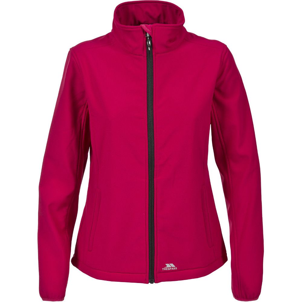 The Meena women's softshell jacket is a lightweight outer layer that is perfect for high energy pursuits on dry days.Using softshell fabrics, you'll be able to move without feeling restricted as the nature of this fabric will be to move with you rather than against you. Furthermore, a windproof finish gives you some coverage against the elements when you need it.Fitted with a hem drawcord as well, you can draw in the fit so you'll not have to worry about stopping and starting your hike to readjust your jacket. You'll also have the benefit of 2 zip pockets that can be used to keep your smaller items in.Available in Black, Pink and Navy, the Meena women's softshell jacket is ideal for a number of outdoor pursuits.