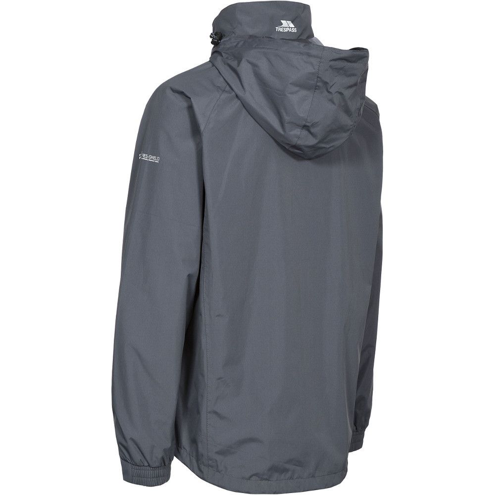 The Nabro II men's waterproof jacket is a smart weatherproof coat that you can wear with ease when stepping out into wet and windy weather.Designed with taped seams, a waterproof shell is effective up to 3,000mm meaning you'll get the coverage you need when out in the rain. Additionally, a windproof finish means windy weather won't cause issues and a hem drawcord can be used to seal out drafts.You'll also have the advantage of 2 pockets that you can use to keep your phone, wallet, phone or keys in and you won't have to worry about anything falling out thanks to the zip fastenings. Plus, you'll be able to adapt the fit further thanks to the adjustable cuffs.