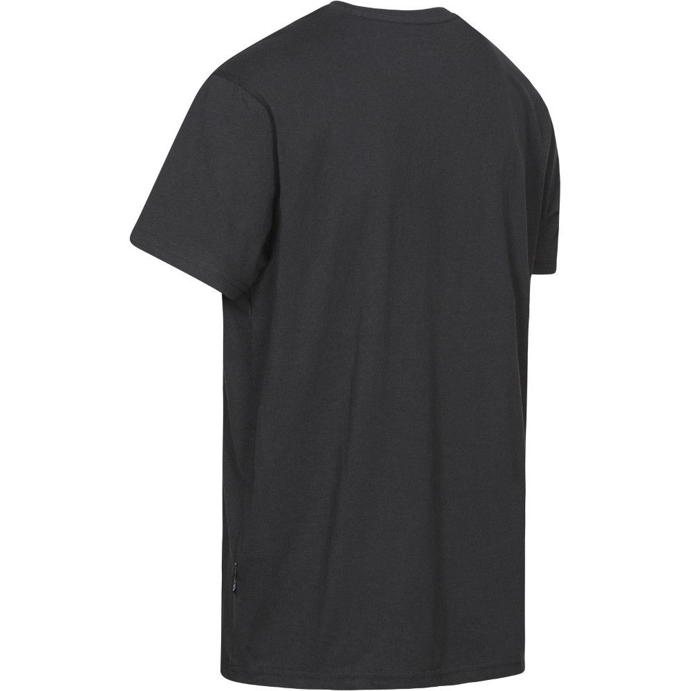Mens' CASHING is a t-shirt by Trespass. It is very light with just 180gsm and its wicking properties ensure that you will stay cool and dry. The short sleeves and round neck ensure comfort and the print on the chest makes it a real eyecatcher!