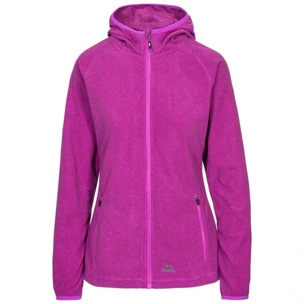 For under thick coats in winter or worn solo on mild spring days, a good fleece will see you through all four seasons. Our Jennings full zip fleece is made from striped cationic microfleece and comes in classic navy or vibrant purple. The innovative anti pilling fabric also means you can wear your fleece again and again, without it looking tired or bobbly.
