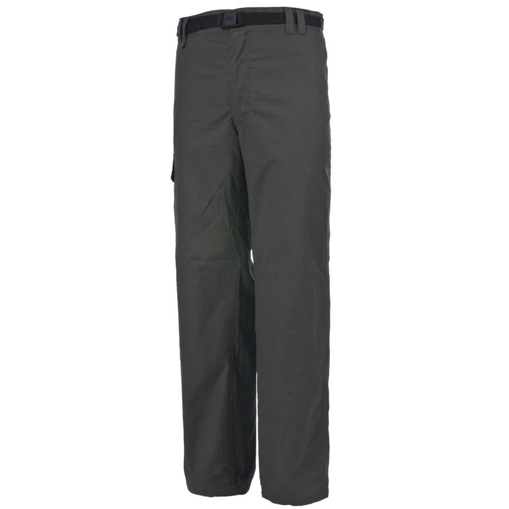 The Clifton mens active trousers are a winning choice for your next activity fuelled day in the outdoors. Made using quickdry fabric these trousers are excellent at quickly wicking away moisture whilst the DWR finish prevents water droplets from sticking to the fabric. They also feature UV protection, allowing you to roam around freely in the sun without having to worry about sun rays causing you any harm.

The reinforced knees and seat make these trousers very hard-wearing meaning they are less likely to suffer from wear and tear. Further, the flat waist with elasticated back panel and side adjusters give you freedom of movement along with the power to adapt the size of the waist to suit you. Plus with loads of pockets there is plenty of room for storage. Add on a lightweight t-shirt, fleece and walking boots for summertime adventures.