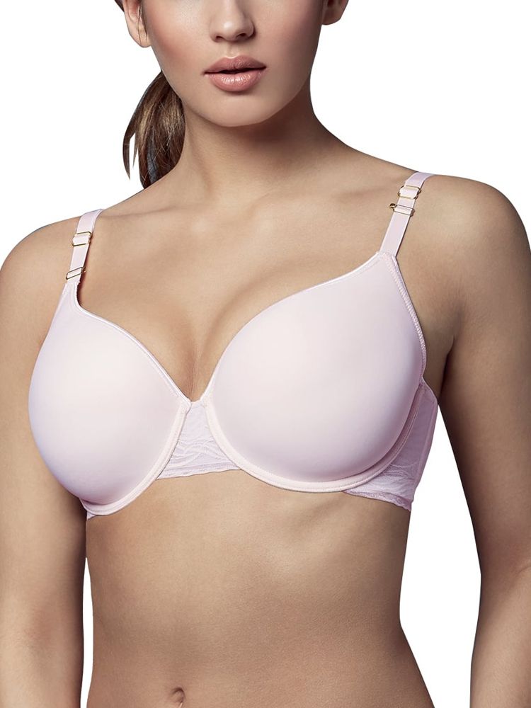 Ultimo Soft Comfort is a super soft balcony t-shirt bra that feels like a second skin.  The unique brushed cotton on double layer cups guarantees the ultimate in comfort whilst the delicate lightweight lace wings with power mesh lining add support.  Striking contrast piping detail on neck edge and under arm provides a unique finish on this underwired balcony style.   A gorgeous everyday bra that provides comfort a natural boost and shape.