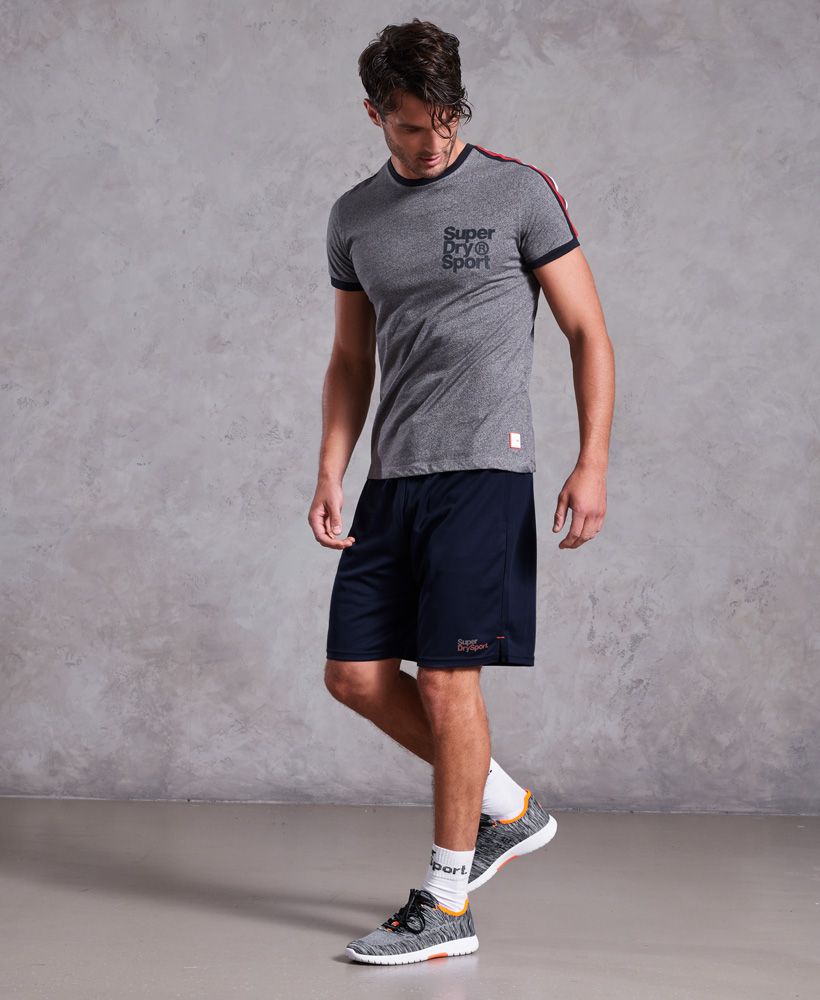 Superdry’s latest Sport Core Collection is a season must-have, combining hi-tech fabrics for professional performance fused with vivid Superdry detailing to create the ultimate work-out look.Superdry men’s Core Train relaxed tricot shorts. These lightweight, relaxed fit shorts feature a drawstring, elasticated waistband and split side seams. The shorts are finished with a Superdry Sport logo above the hem and a signature orange stitch in both side seams.Model wears: MediumModel height: 6’ 2” (188cm)A classic fit. Not too slim, not too tight – no distractions here