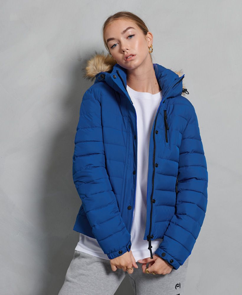 superdry classic faux fur fuji jacket