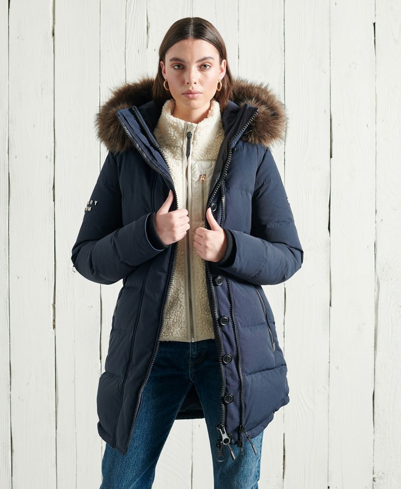 Superdry Premium Down Classics Rescue Parka Coat