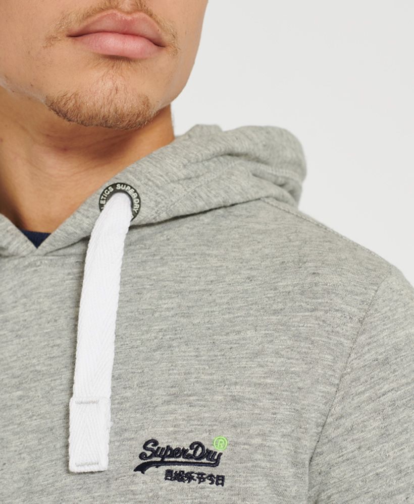 Authentic in style this hoodie features our classic Orange Label Superdry Logo on the chest and a lightweight lining, designed with your comfort in mind.Loopback liningDrawstring hoodFront pouch pocketRibbed cuffs and hemOrange Label Superdry logoSignature logo patch