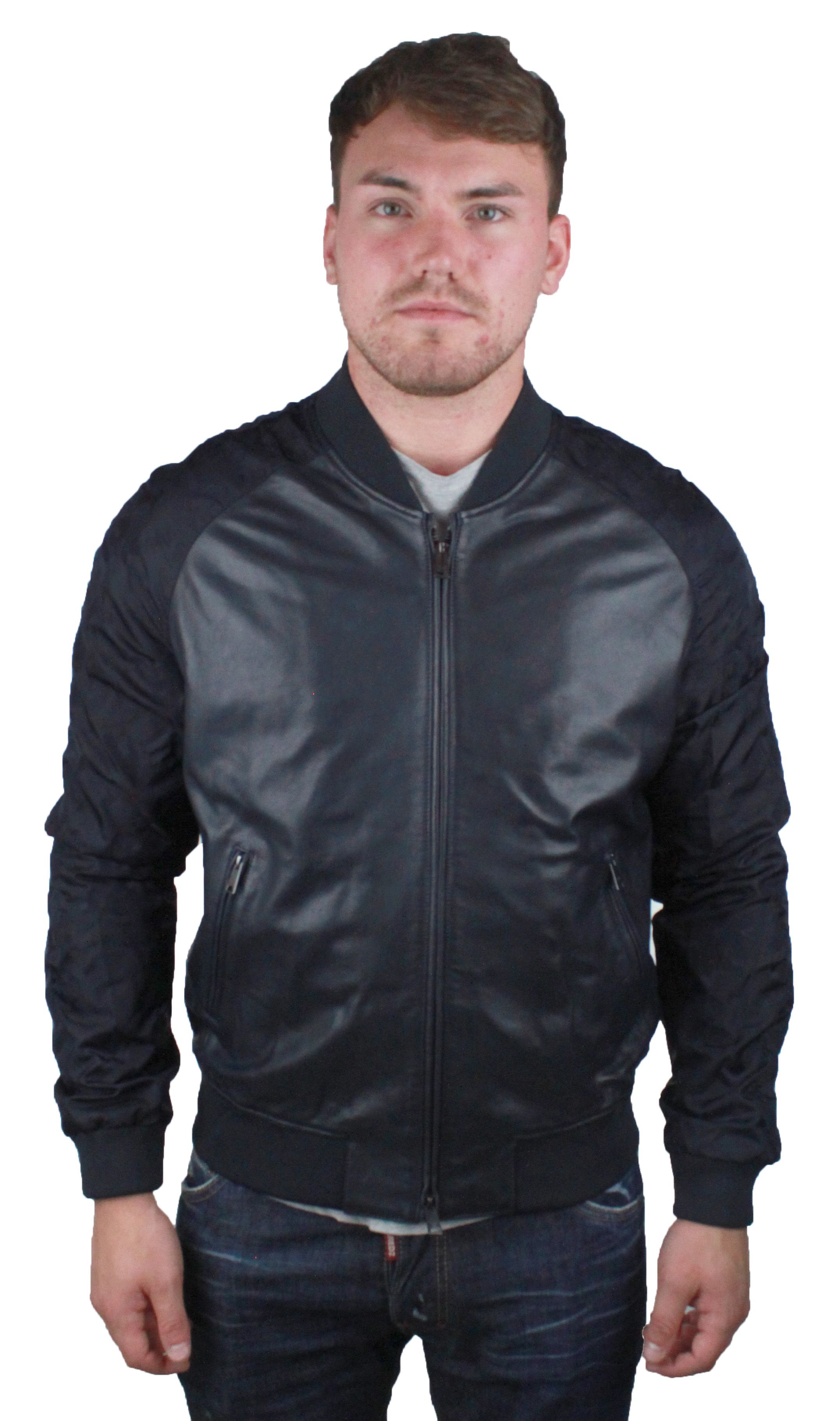 Emporio Armani W1B54P W1P58 0011 Leather Jacket