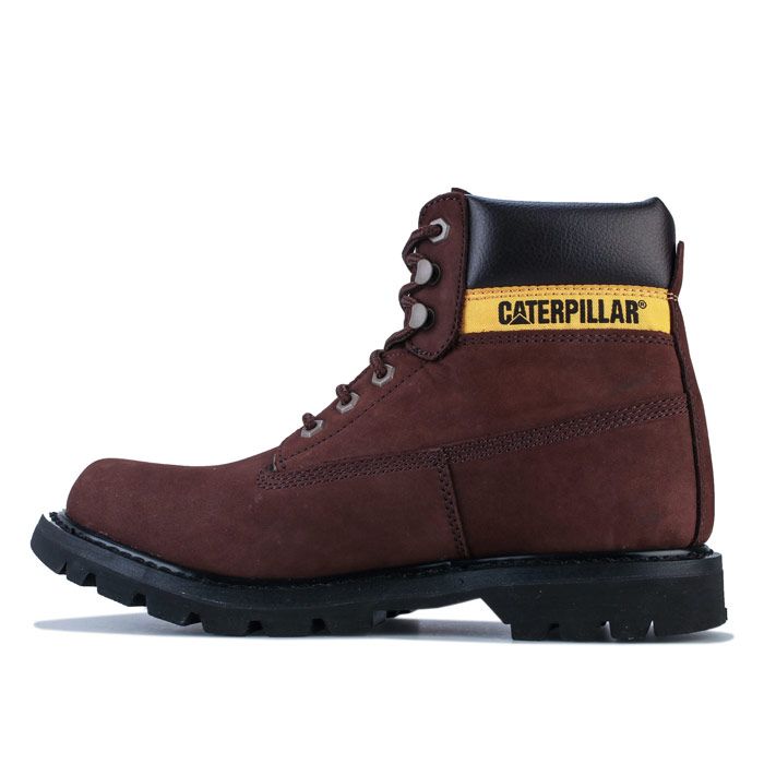 nubuck caterpillar boots