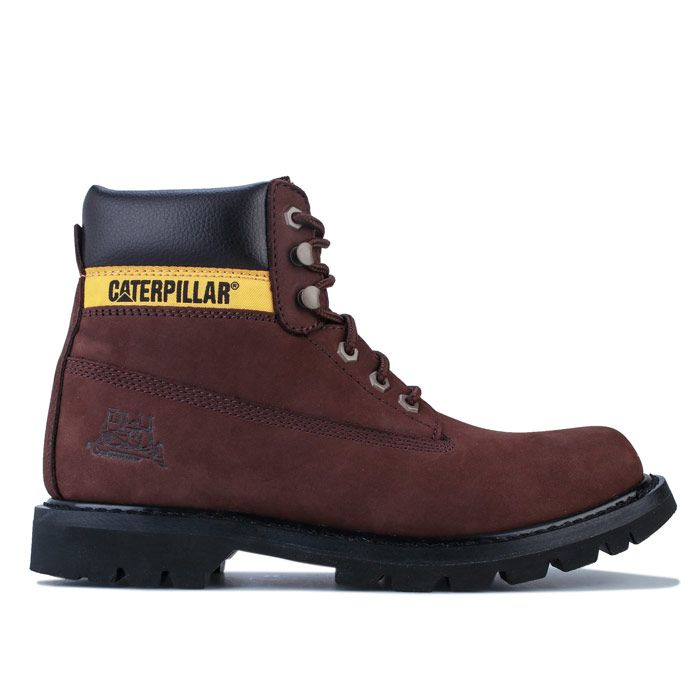 nubuck caterpillar boots