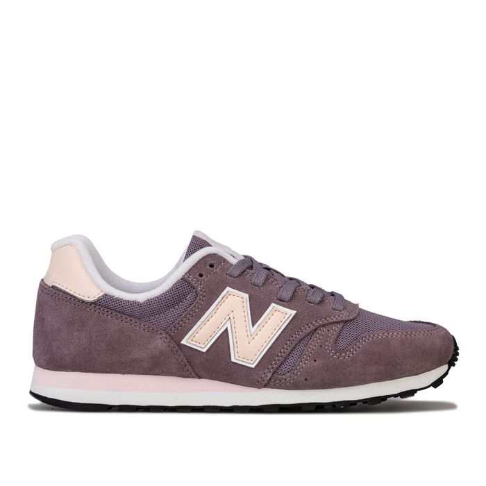 Womens New Balance 373 Suede Trainers Standard Fit in dark cashmere - pink mist.<BR><BR>- Combination suede and mesh upper.<BR>- Lace up fastening.<BR>- Padded collar and tongue.<BR>- Comfortable textile lining.<BR>- Removable cushioned sockliner.<BR>- EVA foam midsole for lightweight cushioning.<BR>- Rubber outsole.<BR>- Width: Standard (B).<BR>- Suede and textile upper  Textile lining  Synthetic sole.<BR>- Ref: WL373PWP