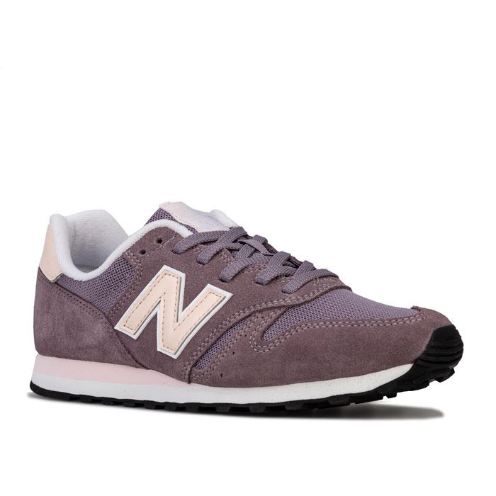 Womens New Balance 373 Suede Trainers Standard Fit in dark cashmere - pink mist.<BR><BR>- Combination suede and mesh upper.<BR>- Lace up fastening.<BR>- Padded collar and tongue.<BR>- Comfortable textile lining.<BR>- Removable cushioned sockliner.<BR>- EVA foam midsole for lightweight cushioning.<BR>- Rubber outsole.<BR>- Width: Standard (B).<BR>- Suede and textile upper  Textile lining  Synthetic sole.<BR>- Ref: WL373PWP