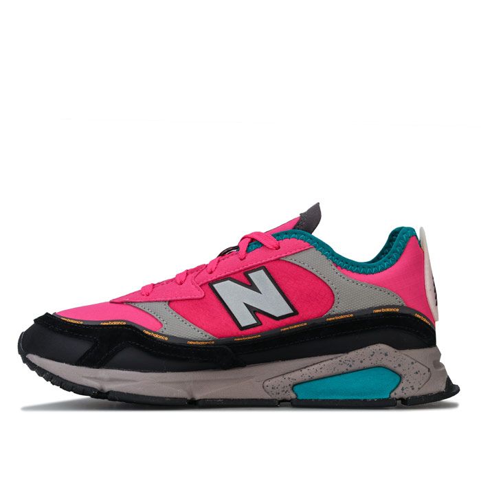 Womens New Balance X Racer Trainers in exuberant pink - black.<BR><BR>- Ripstop upper with synthetic overlays.<BR>- Lace up fastening.<BR>- Padded collar.<BR>- Comfortable textile lining.<BR>- Removable cushioned sockliner.<BR>- Premium ABZORB dual-density midsole absorbs impact through a combination of cushioning and compression resistance.<BR>- New Balance branding at tongue  side and heel.<BR>- Grippy rubber outsole.<BR>- Textile and synthetic upper  Textile lining  Synthetic sole.<BR>- Ref: WSXRCRP