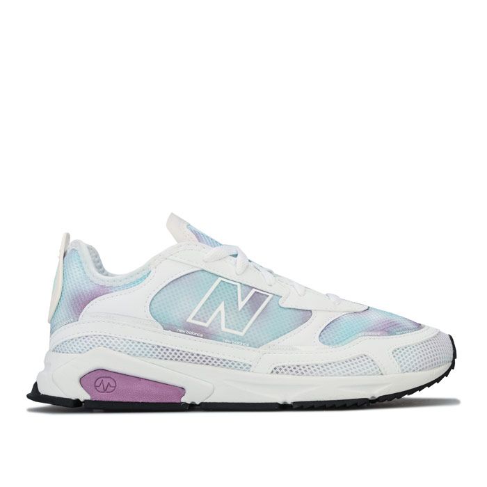 Womens New Balance X Racer Trainers in white - canyon violet.<BR><BR>- Mesh upper with synthetic overlays.<BR>- Lace up fastening.<BR>- Padded collar.<BR>- Comfortable textile lining.<BR>- Removable cushioned sockliner.<BR>- Premium ABZORB dual-density midsole absorbs impact through a combination of cushioning and compression resistance.<BR>- New Balance branding at tongue  side and heel.<BR>- Grippy rubber outsole.<BR>- Textile and synthetic upper  Textile lining  Synthetic sole.<BR>- Ref: WSXRCRU