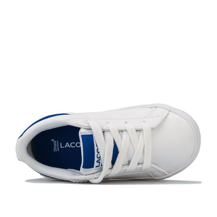 lacoste infant trainers