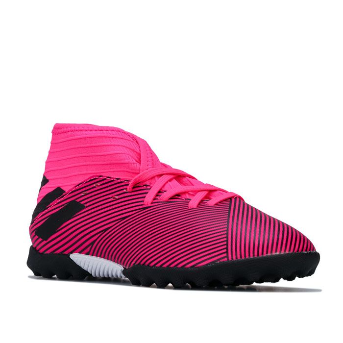 childrens pink astro turf trainers