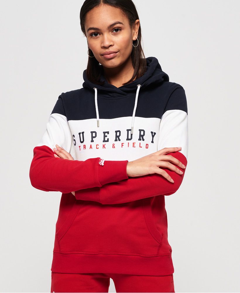 superdry hoodie track and field