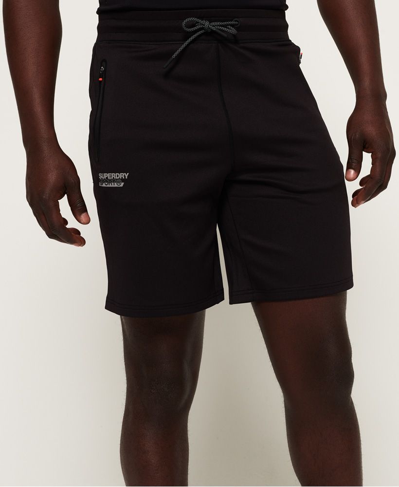 superdry active training shorts