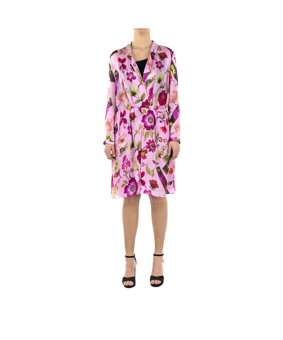 Armani Collezioni Womens Dress - Multicolour Silk - Size 42