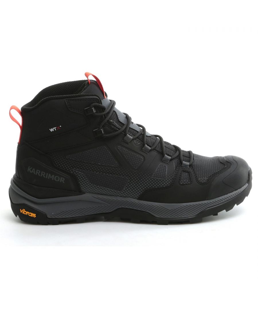 Image for Karrimor Mens Helix Mid Walking Boots Shoes