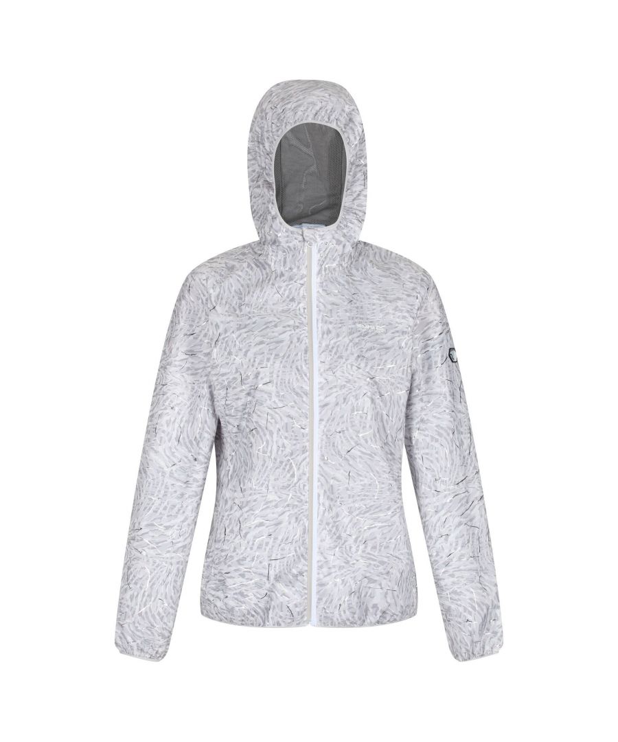 Image for Regatta Womens/Ladies Serenton Foil Waterproof Jacket (White)