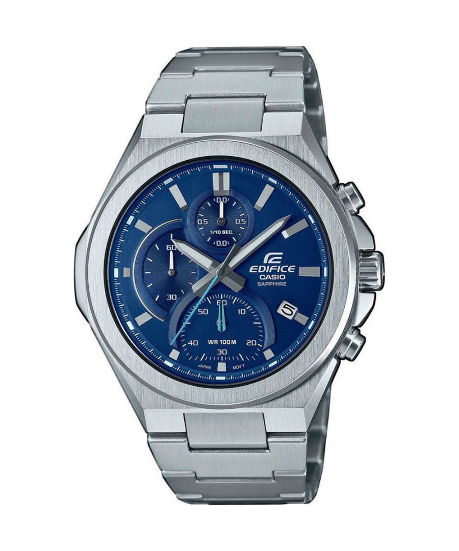 Casio Edifice Mens Silver Watch EFB-700D-2AVUEF Stainless Steel (archived) - One Size