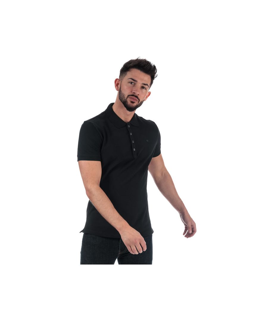 Image for Men's Diesel T-Heal Polo Shirt in Black