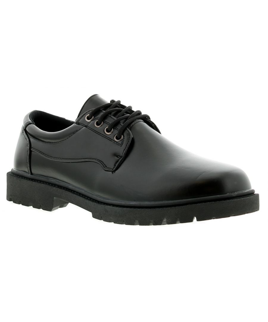 <Ul><Li>Rockstorm Viking 3 Mens Shoes In Black</Li><Li>New Mens/Gents Black Lace Up School Shoes With 4 Ring Eyelets For Additional Support. This Shoe Has A Thick Sole Making It Hardwearing And Durable, A No Frills Design Which Can Be Worn On Any Occasion. Wider Fitting.</Li><Li>Manmade Upper</Li><Li>Fabric Lining</Li><Li>Synthetic Sole</Li><Li>Mans Gentlemans Black Comfy Leisure Shoes Casual Shoes Work Shoes College Shoes</Li>