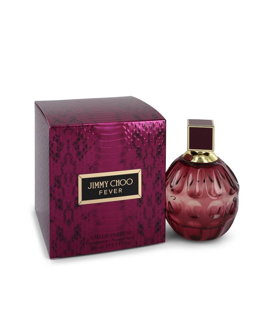 Jimmy Choo Fever Perfume by Jimmy Choo, Jimmy choo fever is an elegant, sophisticated women’s perfume released by jimmy choo in 2018. It combines fruity notes with a touch of simple floral and a deep base. Its top notes are a richly fruit blend of lychee, black plum and citrusy grapefruit.