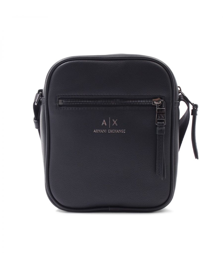 Look and feel stylish right down to the accessories this season with Armani Exchange. This sleek and refined crossbody bag is crafted from PU leather with a grained surface. With ample room for all of your everyday essentials, this bag also sports an adjustable body strap and the style comes complete with a small Armani Exchange AX logo at the front.Grained PU Leather, Main Zip Compartment, Internal Slip Pocket, Front Zip Pocket, Adjustable Body Strap, Dimensions: 16.5 x 21 x 6 cm, Armani Exchange Branding.