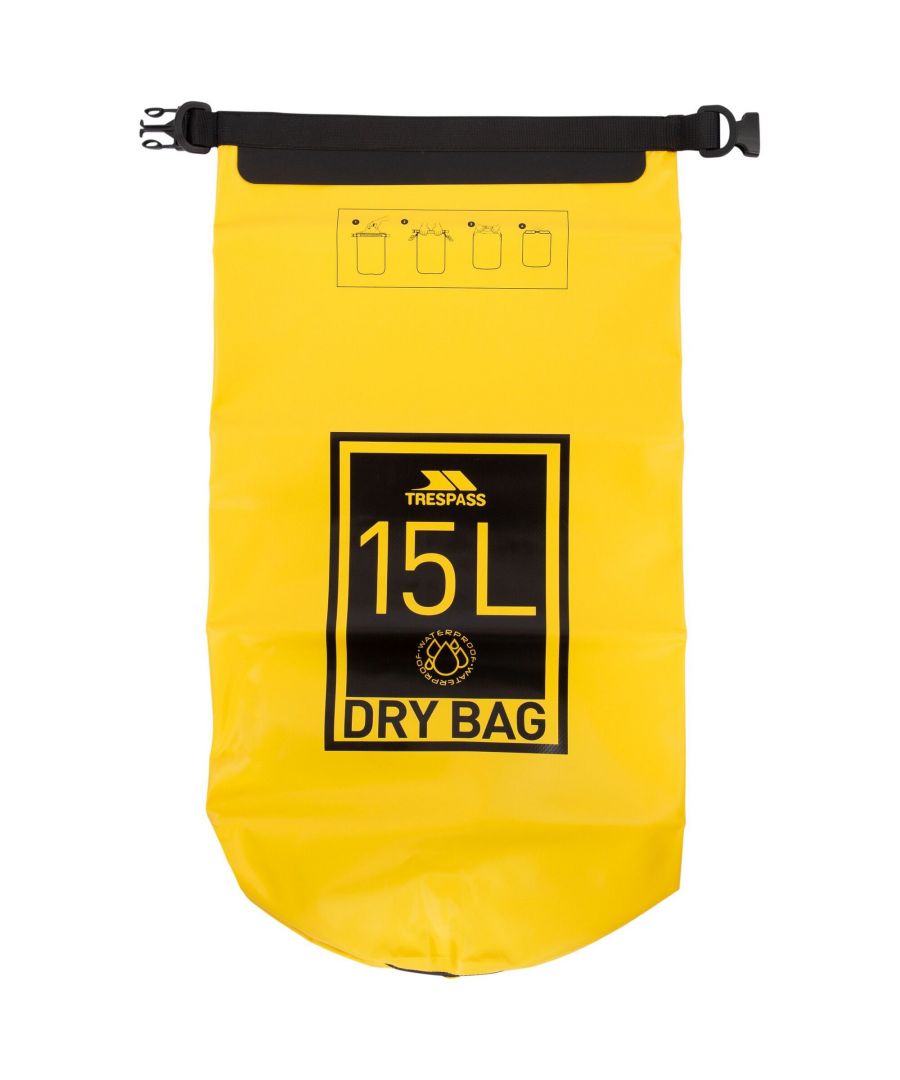 Image for Trespass Sunrise 15L Dry Bag (Sunshine Yellow)