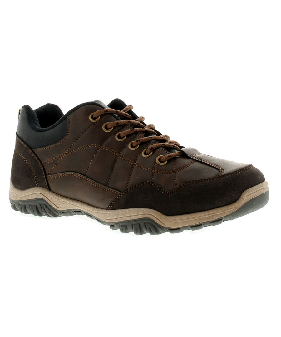 Image for X-Hiking Accent Mens Walking Hiking Shoes Brown