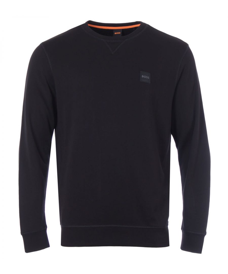 An everyday piece to elevate your off-duty look from BOSS . This contemporary crew neck sweatshirt is crafted from sustainably sourced made in Africa cotton French terry, cut to a relaxed fit providing comfortable all day wear. Featuring a classic crew neck design with a v-neck insert for a vintage look and ribbed trims. Finished with the iconic BOSS woven patch at the chest.Cotton made in Africa - an initiative of the Aid by Trade Foundation, one of the world\'s leading standards for sustainably produced cotton.Relaxed Fit, Pure Cotton French Terry, Classic Crew Neck, V-Neck Insert, Ribbed Cuffs & HemBOSS Branding. Style & Fit:Relaxed Fit, Fits True to Size. Composition & Care:100% Cotton, Machine Wash.
