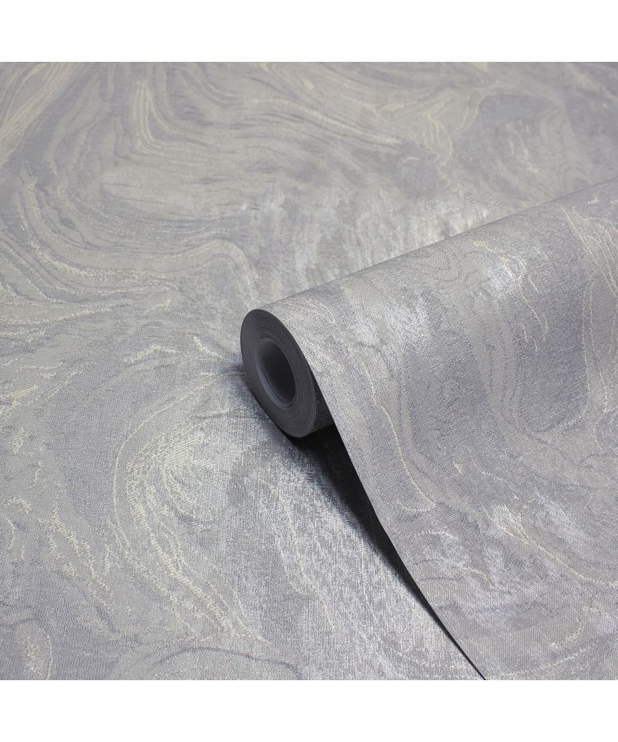 Add a touch of opulence to your home with our luxury Marble wallpaper. The silky marble pattern reflects the light adding luxury and drama to any room. This wallpaper is a paste the wall application; simply paste the wall, hang your paper, and leave to dry. Each roll is 10m long and 53cm wide. Pattern repeat: 53cm Straight Match. Our Marble wallpaper can be used to paper the whole room or to create an eye-catching feature wall and can be easily styled with any colour to complete the perfect look. This wallpaper is also wipeable so that any light marks can be dabbed away.