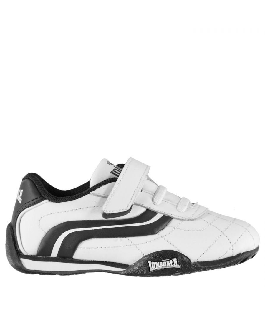 Image for Lonsdale Kids Camden Infant Boys' Trainers Lace Up Casual Sports Shoes Footwear
