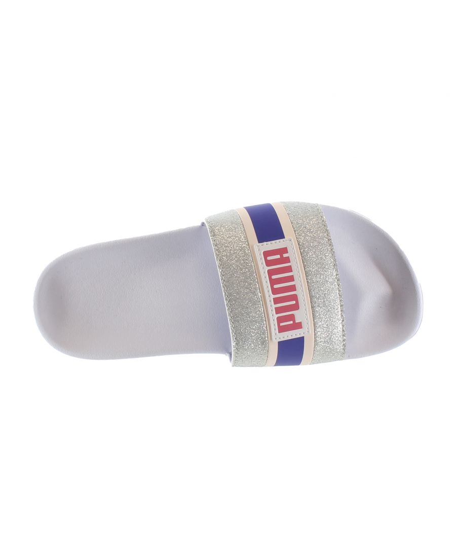 Puma Leadcat Ftr 90S Pop Slide Slip On Flip Flop Sandals - Womens - White - Size Uk 4