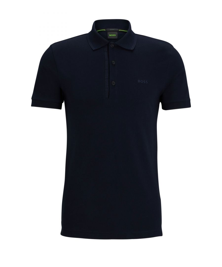 BOSS Green Mens Paule 4 Polo Shirt Navy - Size 3XL