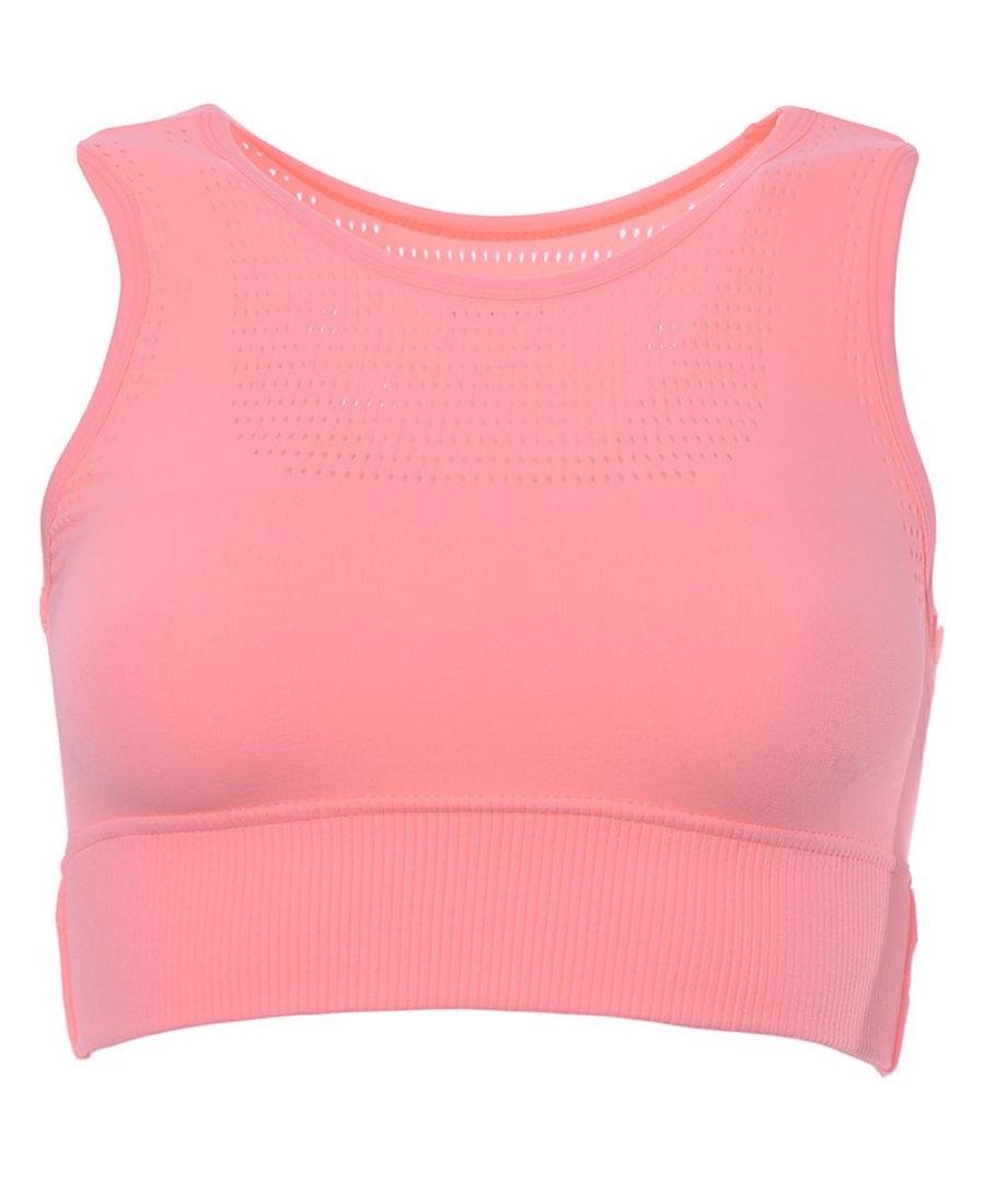Sports bra 76% Polyamide,24% ElastaneAbout The Brand: Born from an Aussie skier who wanted to avoid the next day fatigue to ski to his heart was content. He started with the concept that improved blood circulation meant more oxygen circulating in his muscles - helping them recover faster, so he consulted with different experts, including those from NASA - and it turns out he was right! Skins are designed to improve your power, speed, stamina and recovery. Worn by pro-athletes and amateur athletes alike.