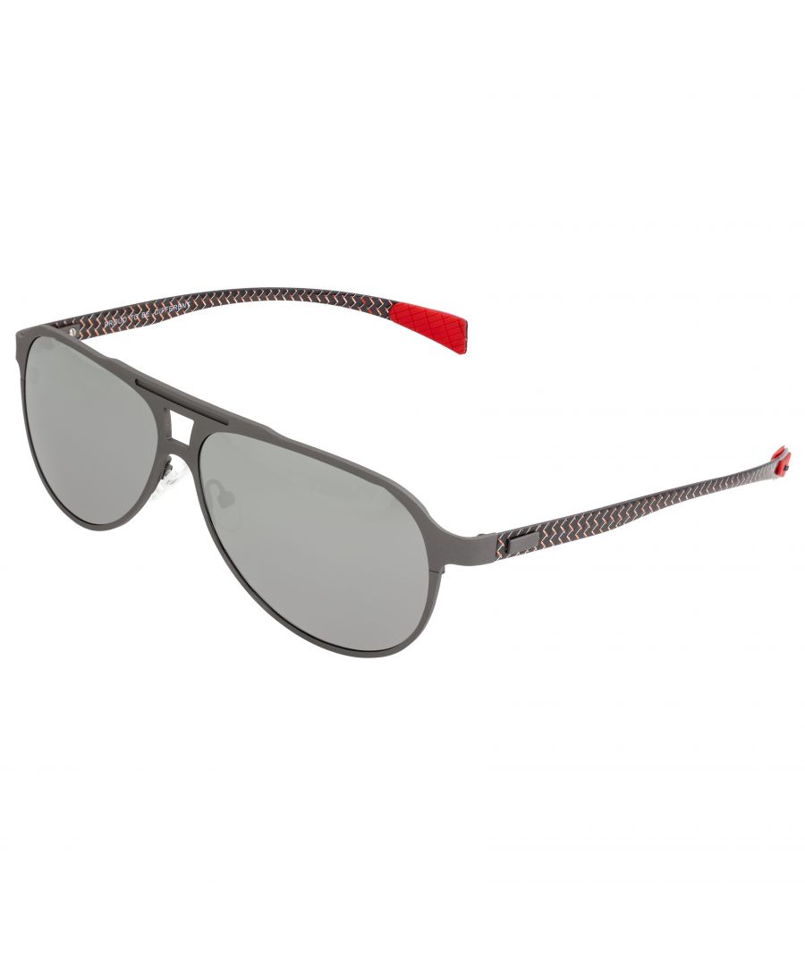Lightweight Titanium Frame; Anti-Scratch and Anti-Fog Multi-Layer TAC Polarized Lenses; eliminates 100% of UVA/UVB light; Carbon Fiber Arm w/ Flexible Two-Way Bend and Logo-Engraved Tips w/ Inner Rubber Padding; Adjustable Nose Pads for a Comfortable Secure Fit; Spring-Loaded Stainless Steel Hinges; 100% FDA Approved; Impact Resistant;