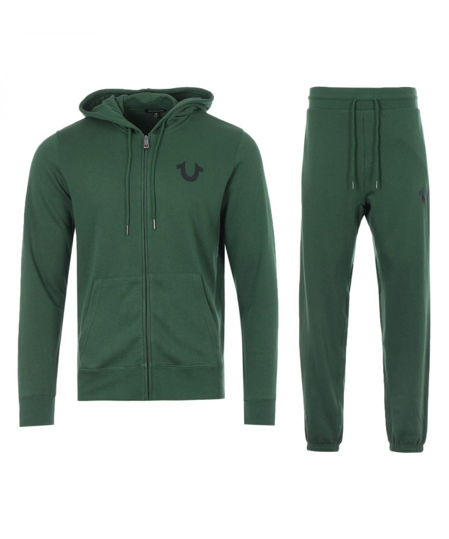 Image for True Religion Lullaby Hooded Sweatshirt Tracksuit Set - Green